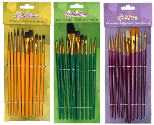 Artist paint brush set - paint,