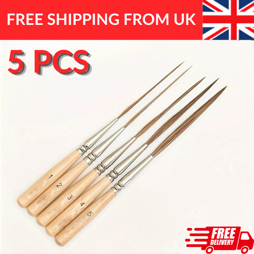 5pcs fine detail paint brush - detail,
