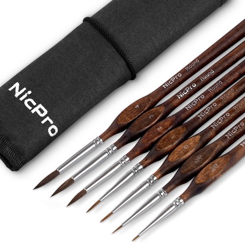 Nicpro 7pcs kolinsky sable - nicpro,