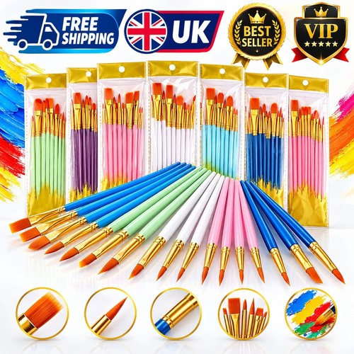 10pcs small artist paint brush - 10pcs,