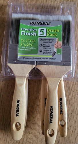 Ronseal precision finish 5pc - finish,