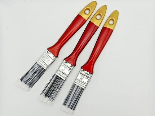 One inch paint brushes - x,