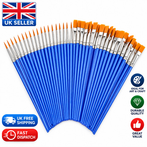 20pcs fine flat tip paint - fine/flat,