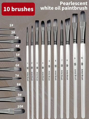10pc artists paint - paint, brushes