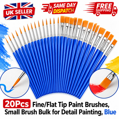 20pcs fine flat - fine/flat, tip