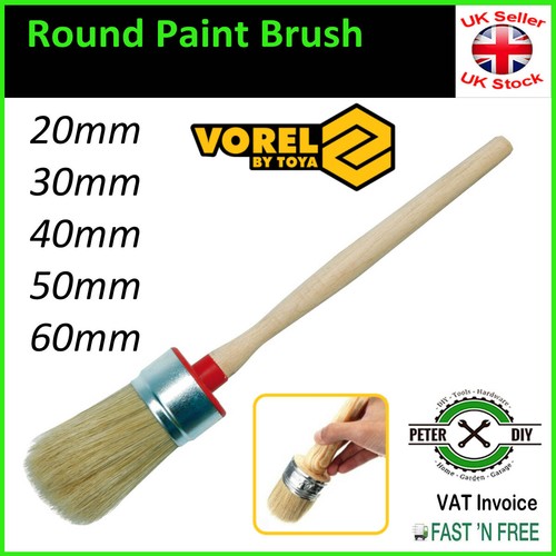 Round paint brush - round,