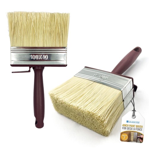 Fence paint brush 2 pack - paint,