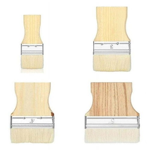 4pcs flat paddle paint - 3/4pcs,