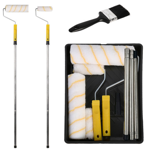 Paint roller set with - roller,